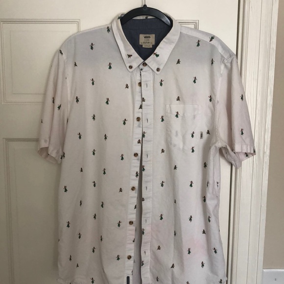 Vans Hulu Girl XL SS button down - Picture 1 of 3